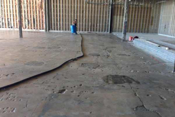 Pitted Concrete Resurfacing